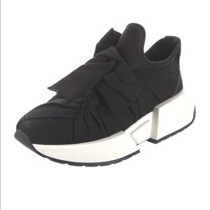 MM6 Maison Margiela Black Bow Sneakers